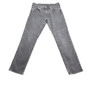 Abercrombie and Fitch Athletic Skinny Stretch Black Jeans Womens 30x30 Y2K